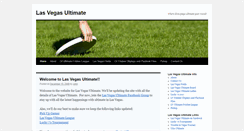 Desktop Screenshot of lvfrisbee.com